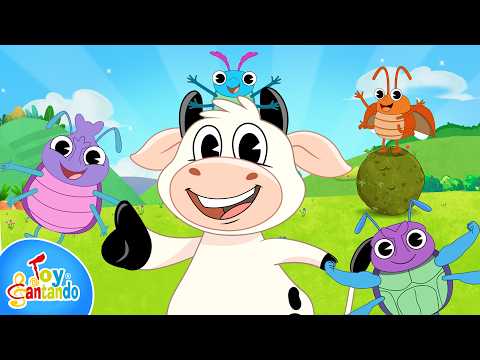Escarabajo Pelotero 🎶 | Canciones Infantiles de Insectos | La Vaca Lola | Toy Cantando