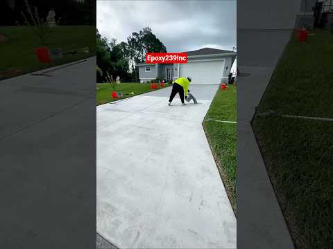 Driveway Transformation with Epoxy, We are Epoxy 239.