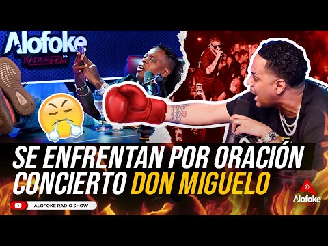 DJ TOPO & SANTIAGO MATIAS SE ENFRENTAN POR ORACION EN CONCIERTO DE DON MIGIELO (EL DESPELUÑE)