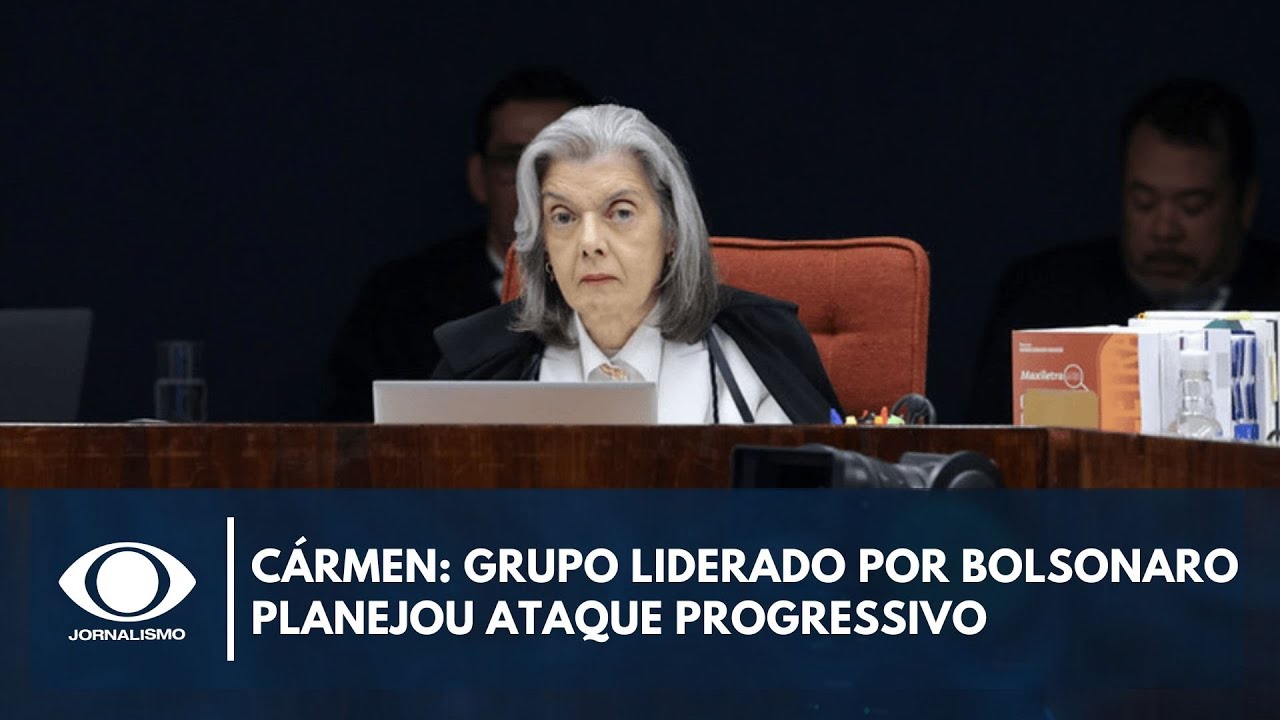 Cármen grupo liderado por Bolsonaro planejou ataque progressivo sistemático a instituições