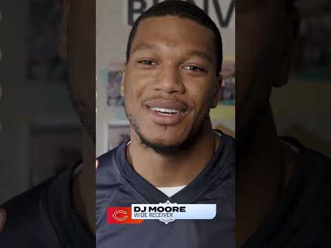 DJ Moore, Salvation Army team up to feed migrants #bears #football #nfl video clip