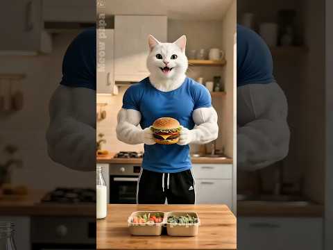 🐱💔 🐶 Kitten skipped lunch every day to feed dogs until dad found out