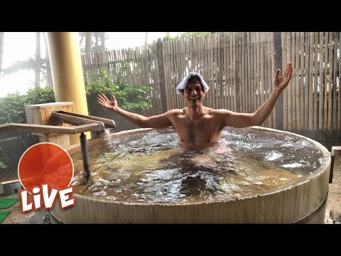Bath at a Japanese Ryokan: Kaike Onsen Experience