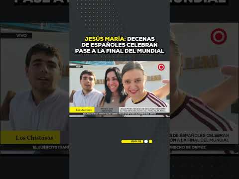 Españoles celebran pase a la final del mundial #shortrpp