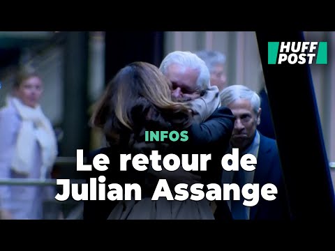 Julian Assange a retrouvé sa famille en Australie