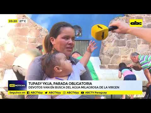 El tradicional Tupasy Ykua: Una visita obligada de los fieles