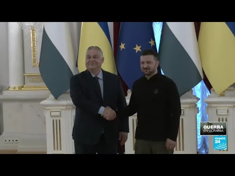 Primer ministro de Hungría visita Ucrania y pide tregua con Rusia para iniciar diálogos de paz