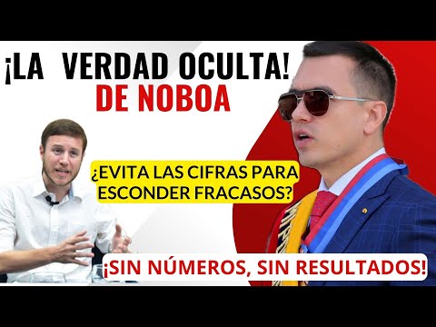 ¡Sin Números, Sin Resultados! La Crítica Demoledora de Augusto Verduga a Noboa