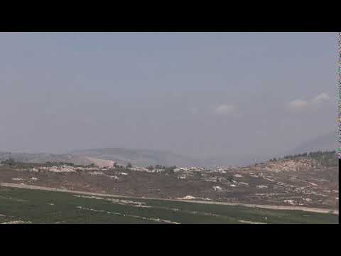 View of Israel-Lebanon border area amid fresh spike in violence
