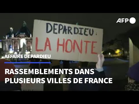 Affaire Depardieu : des rassemblements en France contre le vieux monde | AFP