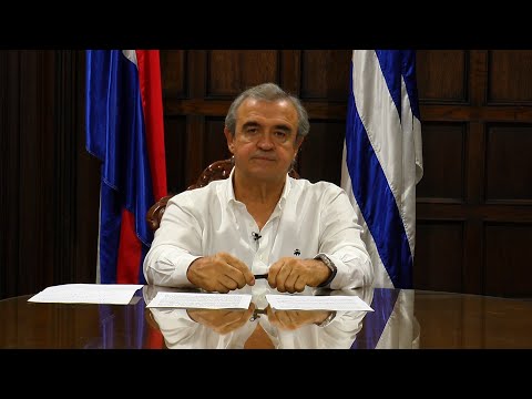 Mensaje del ministro del Interior, Dr. Jorge Larrañaga
