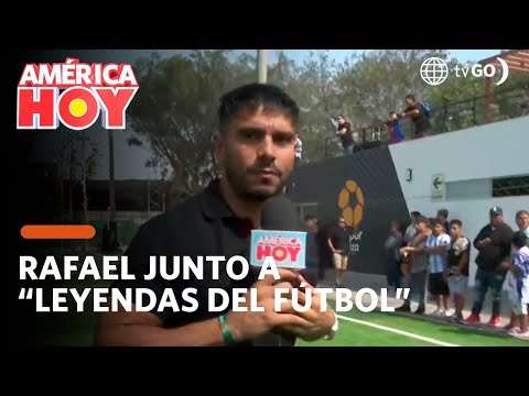 América Hoy: Rafael Cardozo presentó partido con Leyendas del Fútbol Mundial (HOY)