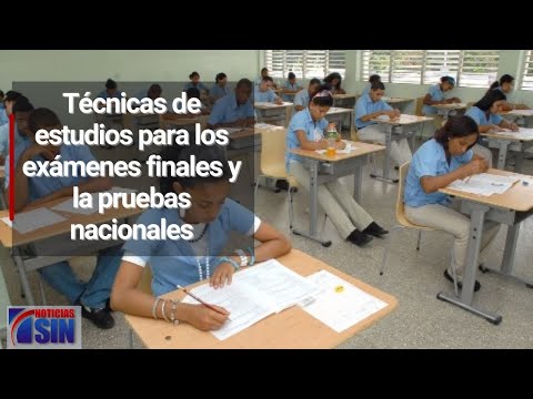 Técnicas de estudios para los exámenes finales y la pruebas nacionales