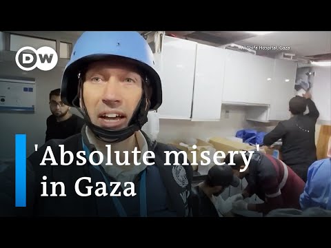 Dozens killed in strike on Gaza refugee camp amid 'public health disaster' | DW News