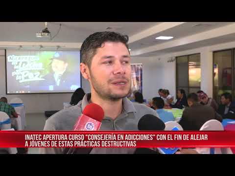 INATEC apertura en Nicaragua el curso “Consejería en Adicciones”– Nicaragua