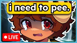 [JUST CHATTING] stream ends when i pee myself 🌻