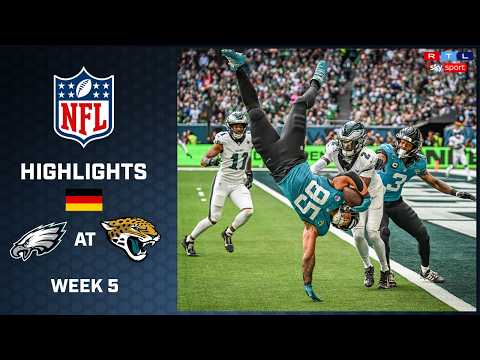 Jacksonville Jaguars vs. Philadelphia Eagles | 🇩🇪 NFL Highlights | RTL Sport