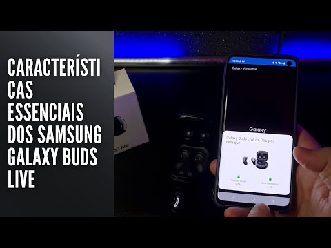 Características essenciais dos Samsung Galaxy Buds Live