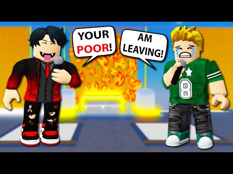 Rich Rapper BULLIES NOOB Off The Stage?! Roblox Auto Rap Battles | Roblox Funny Moments