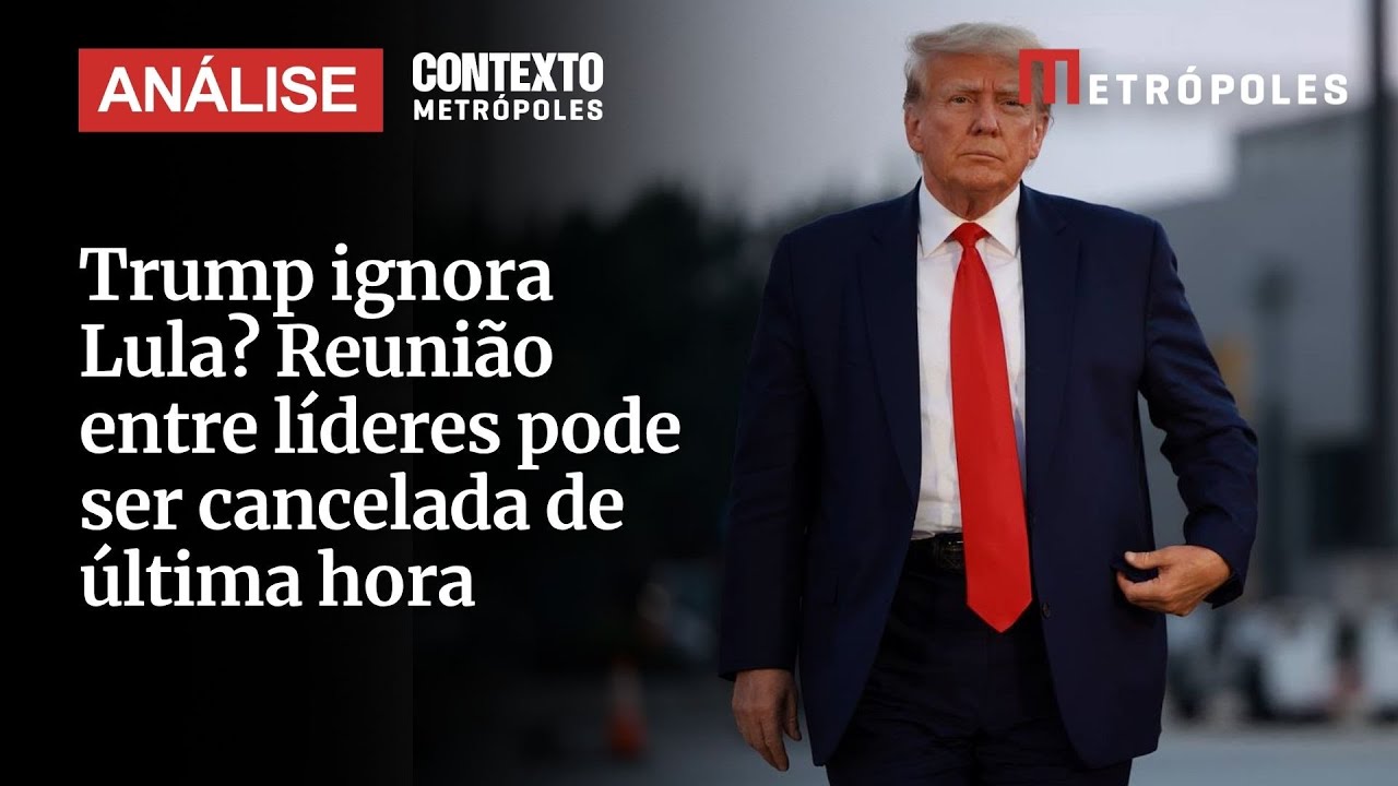 Trump não quer mais encontrar Lula? Casa Branca nega reunião entre presidentes neste domingo