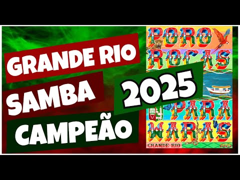 SAMBA CAMPEÃO GRANDE RIO  2025  #samba #carnaval #brasil