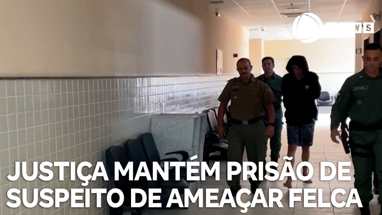 Justiça mantém prisão de suspeito de ameaçar Felca