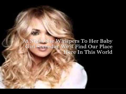 Temporary Home  By:Carrie Underwood (Lyrics On Screen)