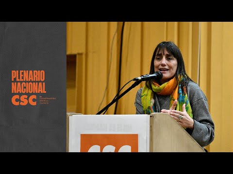 Romina Del Plá, Tribuna Docente | Plenario Nacional de la Coordinadora Sindical Clasista