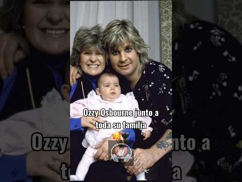 Recordando a Ozzy Osbourne junto a toda su familia con el paso del <strong>tiempo</strong> 🖤 #ozzyosbourne #family