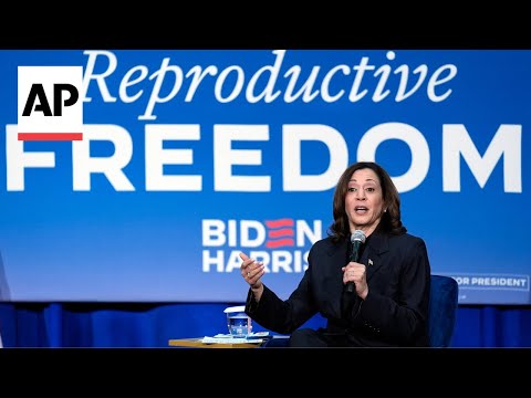 Kamala Harris talks abortion rights during Pennsylvania rally