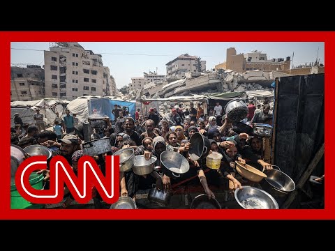 Why is the US silent about the starvation in Gaza? CNN NewsNight panel debates