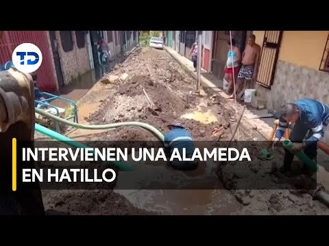 Vecinos de Hatillo convierten alameda en calle