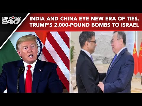 Donald Trump News | Trump's 2,000-Pound Bombs To Israel, India & China Eye New Era Of Ties