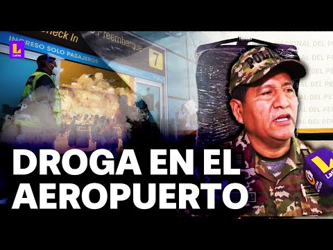 59 detenidos en aeropuerto Jorge Chávez por llevar droga: Pasajera brasileña iba a llevarla a Túnez