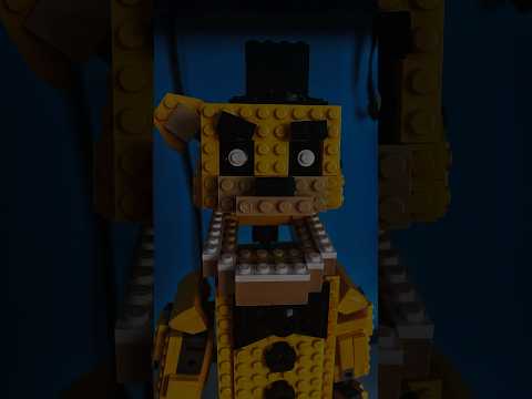 MY LEGO golden Freddy moc #lego #legofnafmoc #fnaf #fnaflego #goldenfreddy