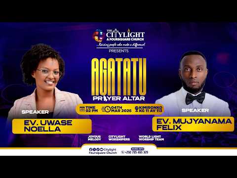 🔴FOURSQUARE TV IAGATATU|WITH BISHOP PROF. FIDELE MASENGO / EV. MUJYANAMA& EV.UWASE NOELLA 04MAR 2026