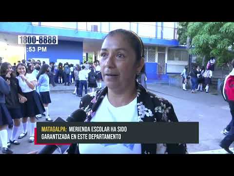 Optimismo por inicio del año escolar en colegios de Matagalpa y Masaya - Nicaragua
