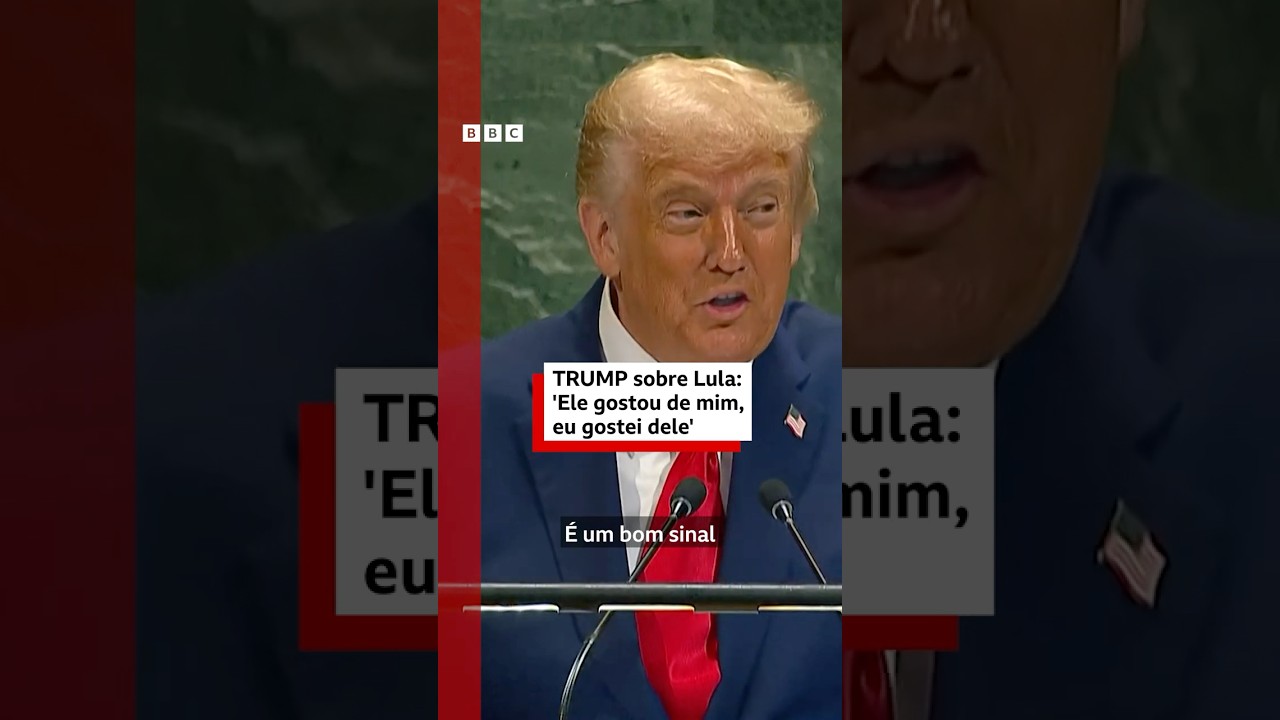 Trump sobre Lula: “Tivemos uma química excelente” 🇧🇷🇺🇸
