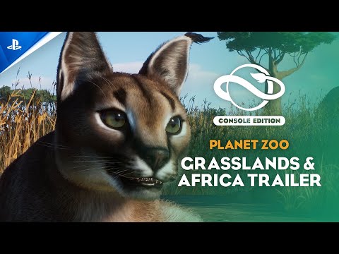 Planet Zoo: Console Edition - Grasslands & Africa Bundle Launch Trailer | PS5 Games