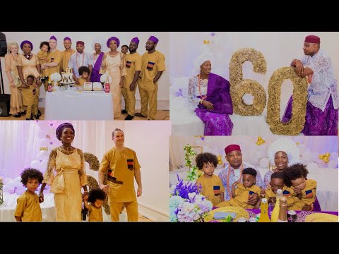 Emotional 60th SURPRISE BIRTHDAY | He couldn’t believe it 😂 | Nigerian Party