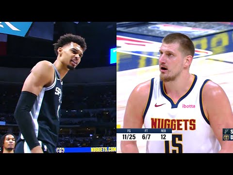 Victor Wembanyama vs. Nikola Jokic EPIC Duel🔥Wemby 35 Pts, Jokic 41 Pts | Full Highlights 03/01/2025