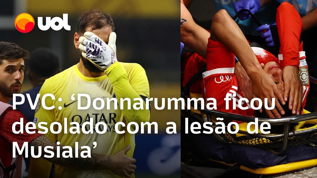MUSIALA SOFRE LESÃO GRAVE E DEIXA DONNARUMMA DESOLADO ELE FOI ABRUPTO ANALISA PVC