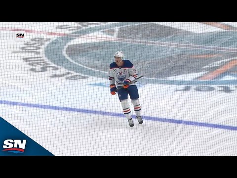Oilers Connor McDavid Records 100th Point On Ty Embersons Point Shot