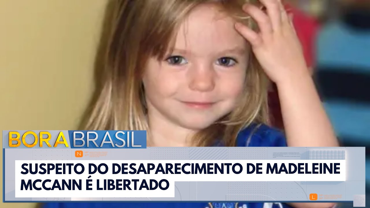 Suspeito do desaparecimento de Madeleine McCann é libertado