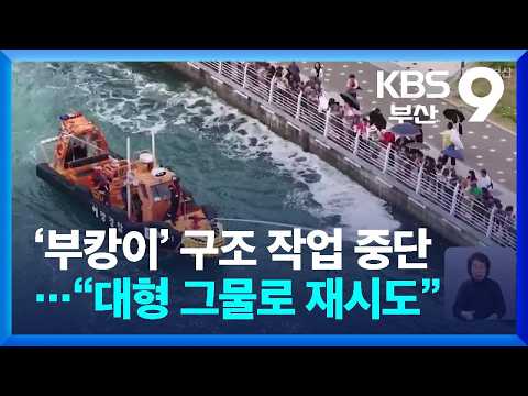 ‘부캉이’ 구조 작업 중단…“대형 그물로 재시도” / KBS  2026.09.29.