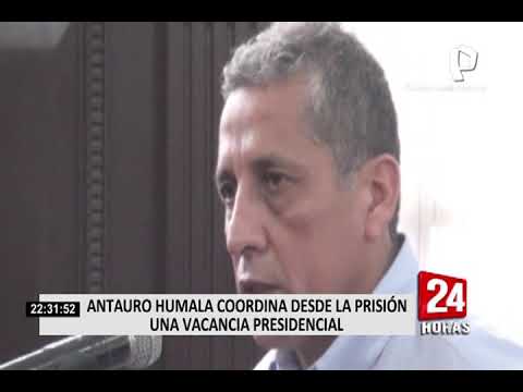 Advierten que Antauro Humala impulsa vacancia presidencial desde la cárcel