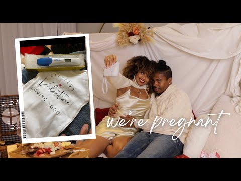 Sharing our pregnancy Announcement from last year! Valetine's Day Surprise