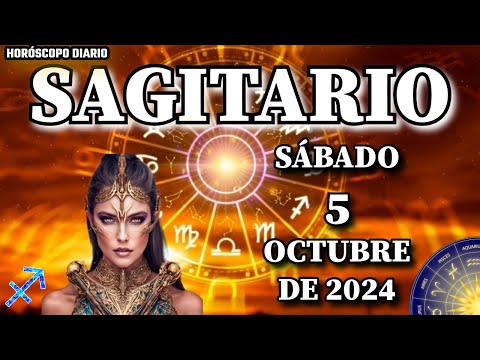 Horóscopo Diario  Sagitario  5 De Octubre De 2024.  horóscopo