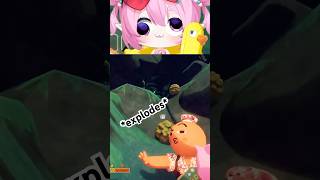 Chibi EXPLODES off the cliff in PEAK #shorts #chibidoki #vtuber