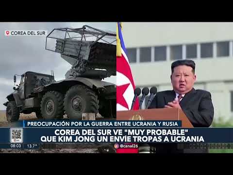 ASIA | Corea del Sur ve muy probable que Kim Jong-un envíe tropas a Ucrania